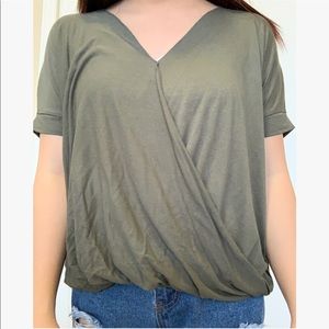 Olive shirt